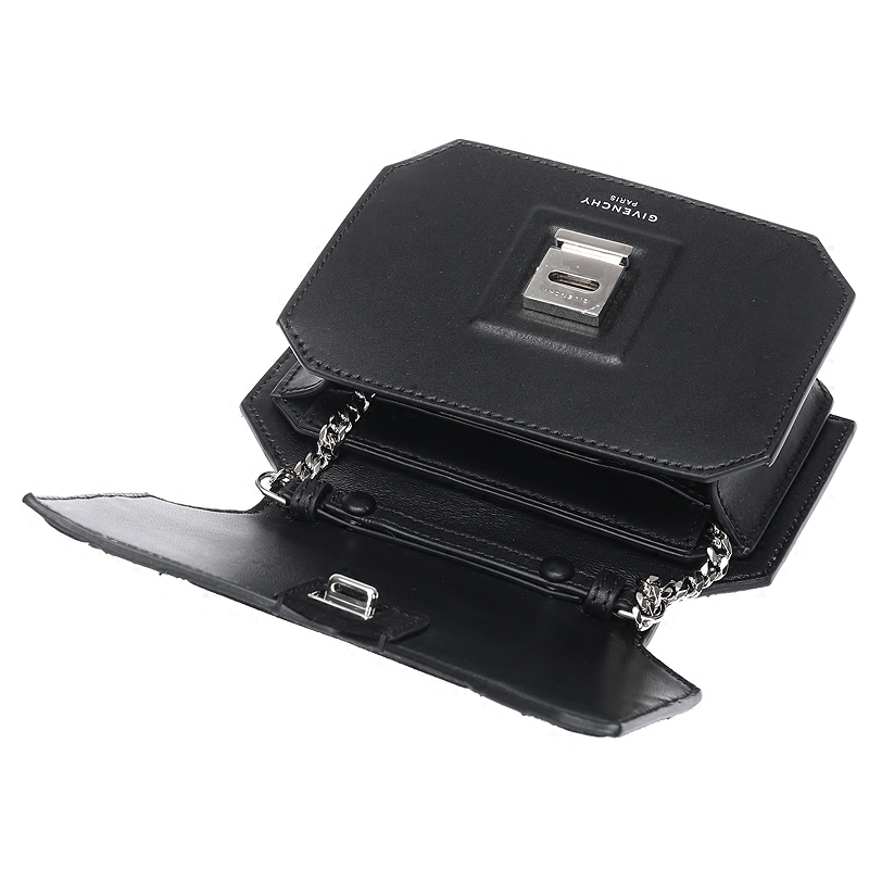 givenchy /纪梵希女士黑色斜挎包 珍品网女士包袋