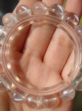 珠宝孤品天然月光石毫米手链串