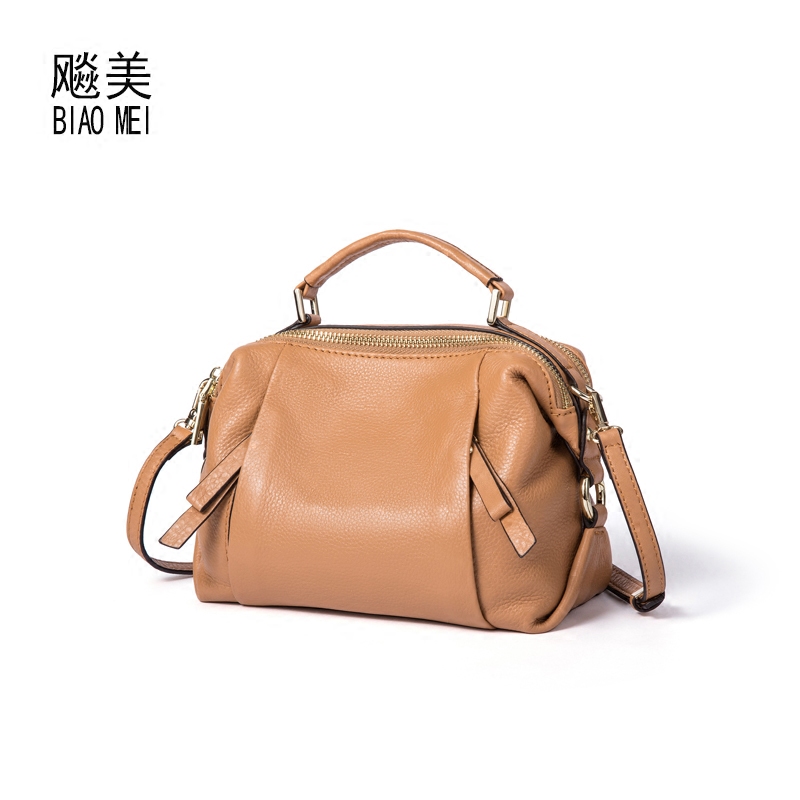 2020新款潮春夏头层牛皮软皮包 飚美女士包袋