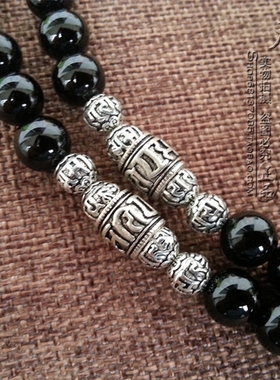 黑玛瑙泰国佛牌其他款式毛衣项链