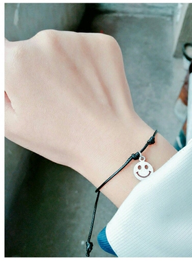 易烊千玺韩版钛钢手绳tfboy同款