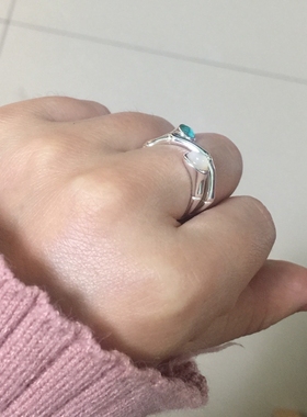 银时代饰品多层复古唯美风女戒