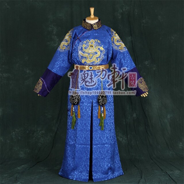 Dragon Ball Legend same style costume Qing Dynasty dragon robe