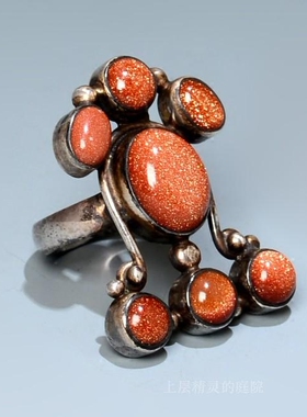 庭院欧洲幸运招财纯银古董首饰