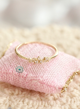 繁星复古锆石纯银指环