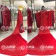 Classical Chinese style bride Hanfu wedding festive costume