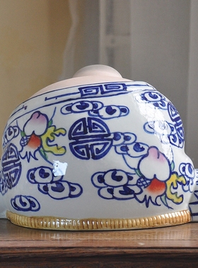 景德镇超大供奉哈哈罗汉陶瓷佛像