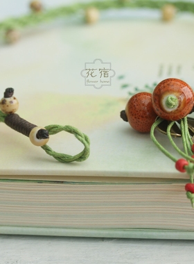 花宿原创设计|手作颈链仙女花朵