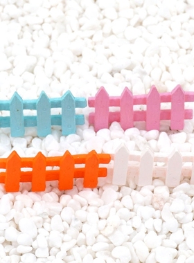 多肉植物花卉围栏苔藓微景观摆件