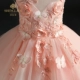 Váy bé gái công chúa váy hoa cổ tích màu hồng fluffy hoa cô gái váy nữ nhỏ chủ trang phục mùa thu - Váy trẻ em váy cho bé Váy trẻ em
