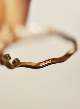 复古戒指纯银独家纯银钻石四叶草