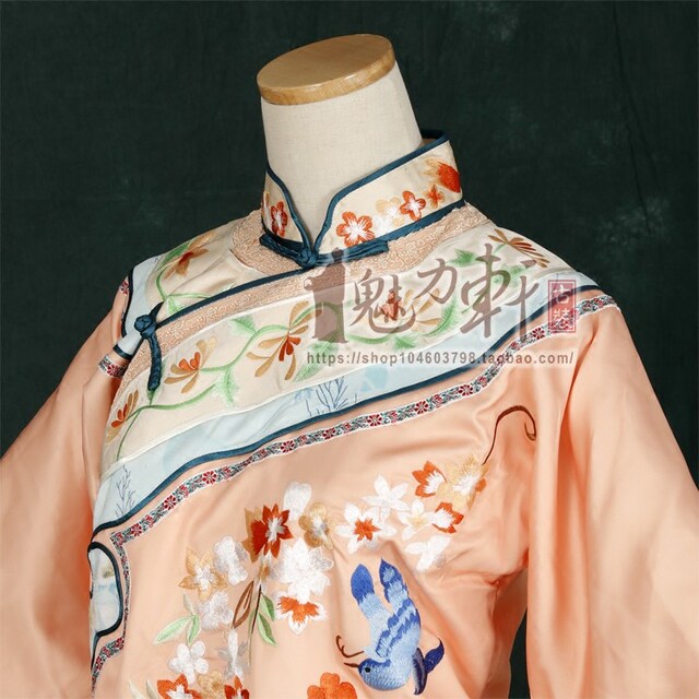 Pink and orange Xiuhe clothing, the same style as the ancient costume