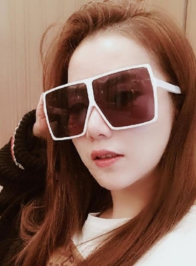 墨镜大方框太阳镜网红明星同款