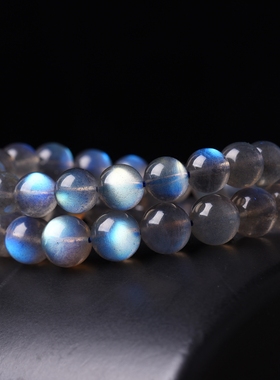 雁唐月光石手链女天然水晶