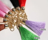 Аксессуар, маленькие металлические шелковые аксессуары с кисточками, золотая металлическая подвеска