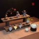 Giảm giá carbonized hoa giá lưu trữ gỗ rắn giá phòng khách giá trà trà bộ sáng tạo Zen đồ trang trí máy tính để bàn - Trang trí nội thất shop bán đồ dcor bàn học Trang trí nội thất