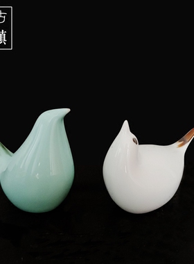 新中式风样板房玄关软装创意陶瓷