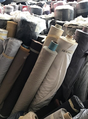 新款口袋布梭织纯棉擦机布手工全棉布料里布处理棉布头边角料碎布