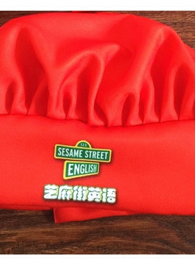 儿童厨师帽画画帽活动帽子大小可调节儿童帽