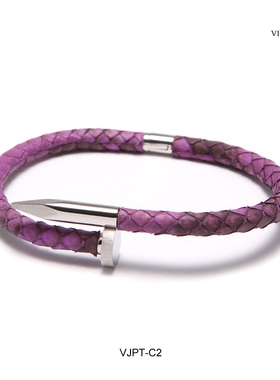 独特风情侣可刻字高逼格钉子手镯