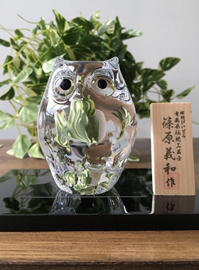 日本玻璃日本代购津轻玻璃猫祈福