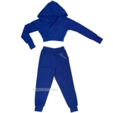 Детская хлопковая спортивная одежда, демисезонный лонгслив, толстовка