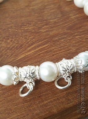 金色泰国佛牌其他款式珍珠手链