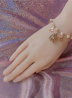 日系华丽风宫廷lolita星星手链