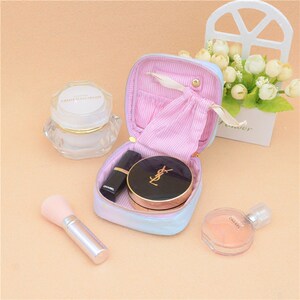 日本美人鱼公主刺绣首饰包多用途多功能小包化妆品卫生巾收纳包