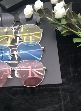 圆脸个性风李小璐太阳镜明星同款