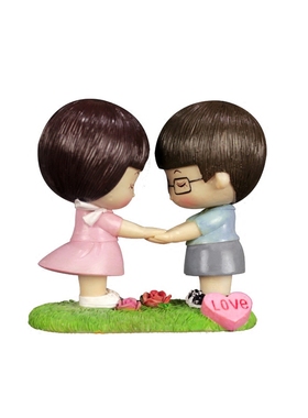 创意装饰一家四口之家love父子