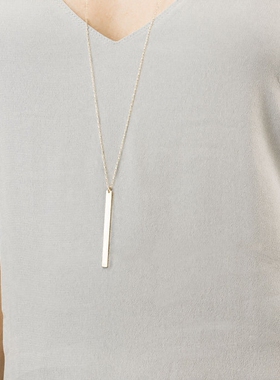 美国包金手作风不掉色毛衣链新品