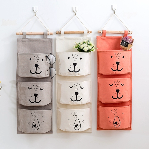 Ткань, послеродовой бондаж, настенная система хранения, коробочка для хранения, сумка для хранения, подвесной органайзер