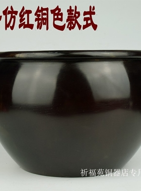 黄铜铸造怀旧小号罐坛包邮摆件