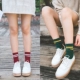 Cọc vớ nữ vớ cotton Hàn Quốc phiên bản Hàn Quốc của gió Nhật Bản vớ cá tính vớ nữ mùa xuân và mùa thu trong thủy triều ống - Vớ bông