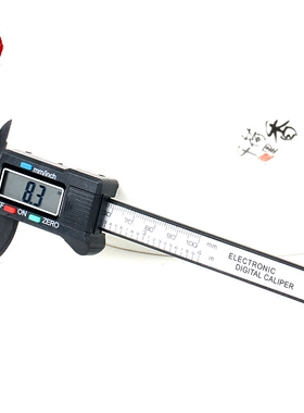 豫都0-100mm电子数显游标卡尺高精度测量文玩佛珠工具测珠子直径