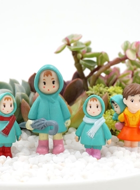 苔藓微景观多肉创意龙猫小摆件