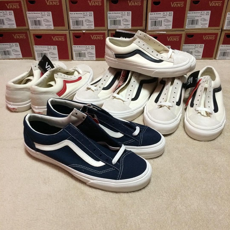 【现货】VANS STYLE 36范斯低帮权志龙蓝色男鞋女鞋 VN0A3DZ3RFL - 图0