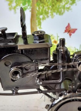 手扶拖拉机农用车犁地励志摆件