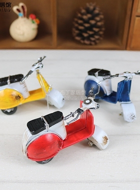 小飞机摩托车拍摄可挂家居装饰