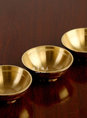 纯铜供碗供佛碗筷子拜神用品佛具