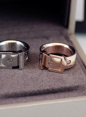 钛钢食指戒指女日韩简约个性潮人