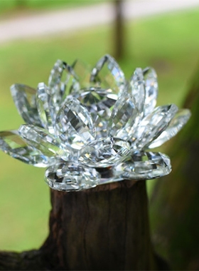 爆款超闪紫色送女友水晶工艺品