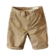 Dụng cụ nặng nề quần short giản dị thủy triều chino Ami 咔叽 cotton twill mùa hè quần năm điểm dày - Quần short quần ngắn Quần short