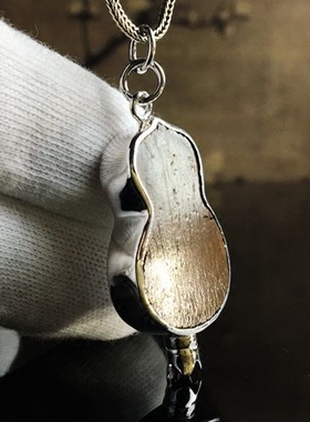 汉服复古纯银首饰品项链坠