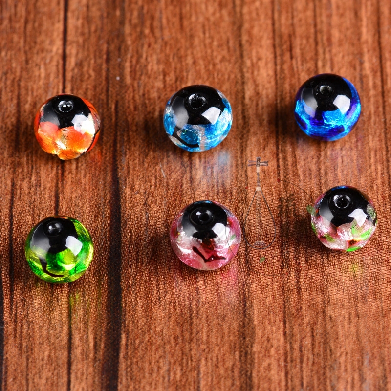 日式彩箔琉璃散珠圆珠 DIY搭配手链耳坠红绳编织手工串珠材料配饰,淘宝优惠券,粉丝福利购,淘宝优惠卷