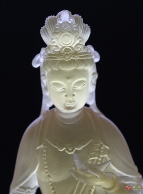摆件工艺品寺院菩萨琉璃佛像