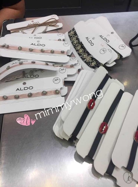 aldo项圈蕾丝嘴唇金属水钻锁骨链