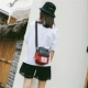 INS siêu lửa đất sét mát mẻ 包 túi trai đường phố hip hop màu túi giản dị xu hướng thời trang đeo vai gói - Túi của con người túi christian dior Túi của con người
