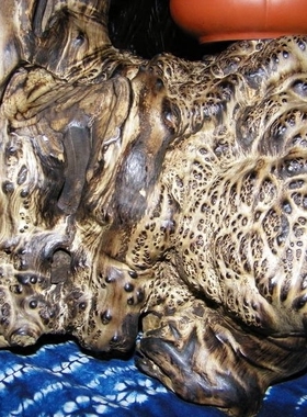 瘤疤天然造型爆满底座大摆件